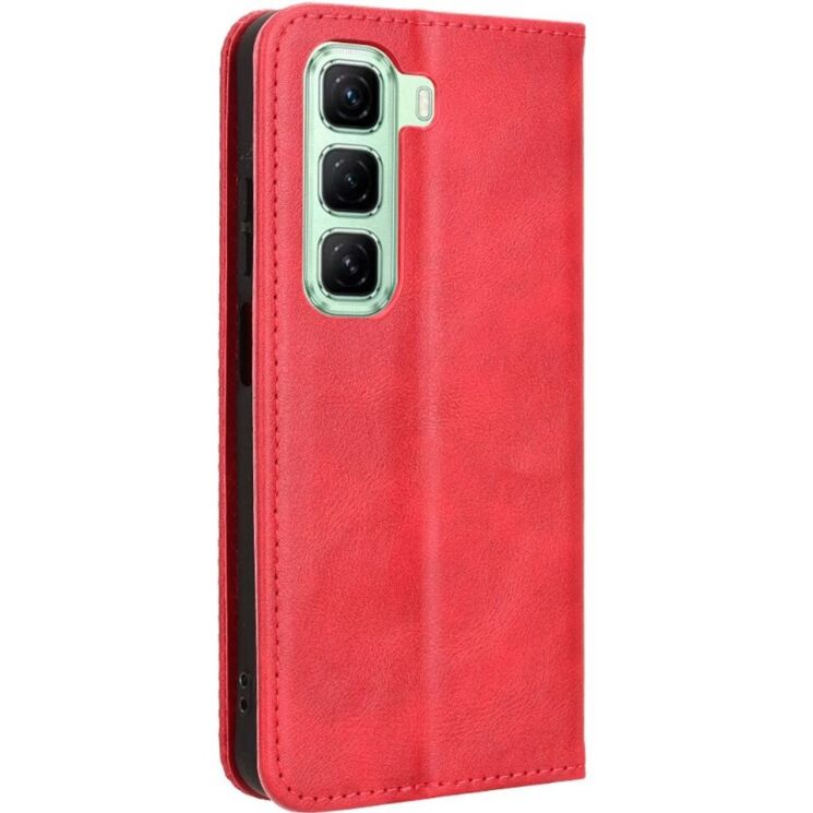 Чехол Deexe Retro Style для Infinix Hot 50 - Red: фото 6 из 8