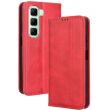 Чехол Deexe Retro Style для Infinix Hot 50 - Red (365909R)