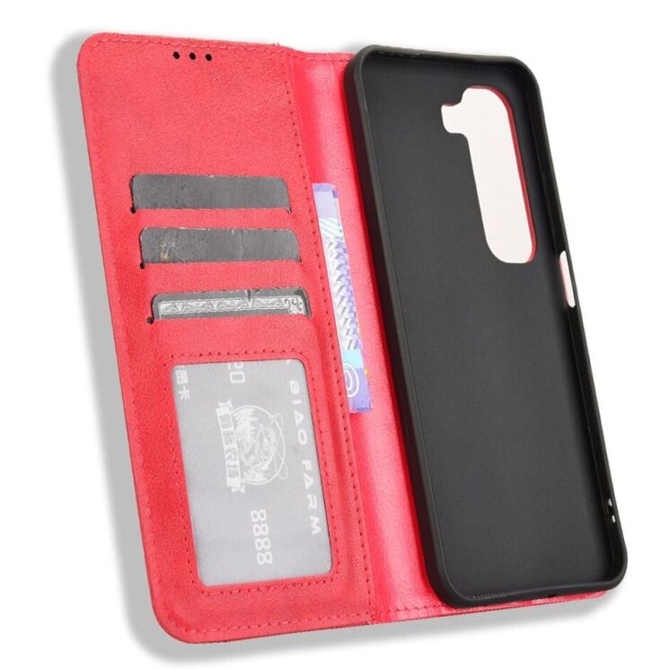 Чехол Deexe Retro Style для Infinix Hot 50 - Red: фото 4 из 8