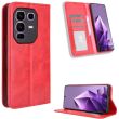 Чехол Deexe Retro Style для Infinix Note 50 Pro Plus - Red (380608R)