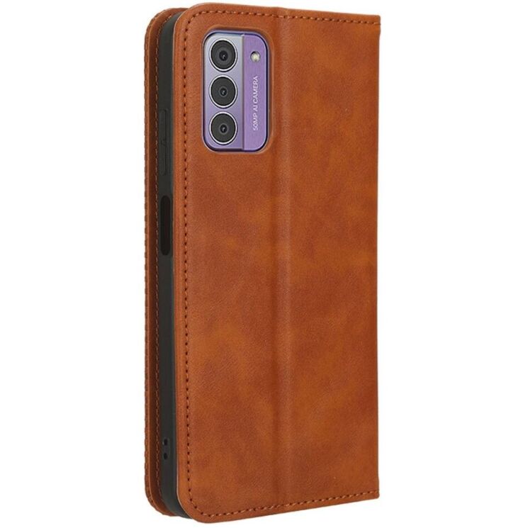 Чехол Deexe Retro Style для Nokia G42 - Brown: фото 5 из 6