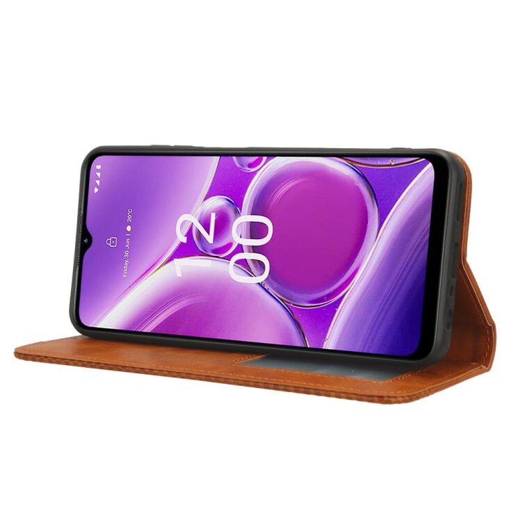 Чехол Deexe Retro Style для Nokia G42 - Brown: фото 3 из 6