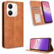 Чохол Deexe Retro Style для OPPO A5x - Brown (385705Z). Фото 2 з 16
