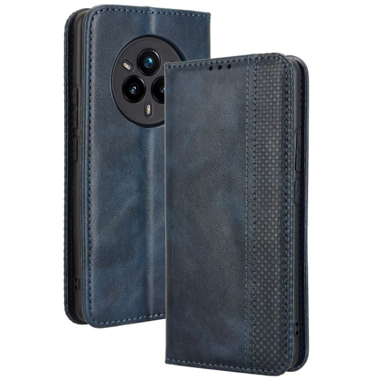 Чехол Deexe Retro Style для Realme 14 Pro Plus - Blue: фото 1 из 7