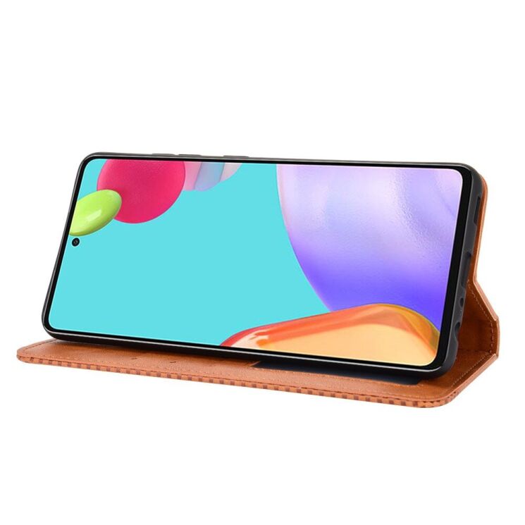 Чохол Deexe Retro Style для Samsung Galaxy A52 (A525) / A52s (A528) - Brown: фото 6 з 17