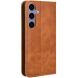 Чехол Deexe Retro Style для Samsung Galaxy S24 Plus - Brown (343478Z). Фото 6 из 7