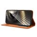 Чехол Deexe Retro Style для Xiaomi Poco F6 - Brown (355002Z). Фото 3 из 7