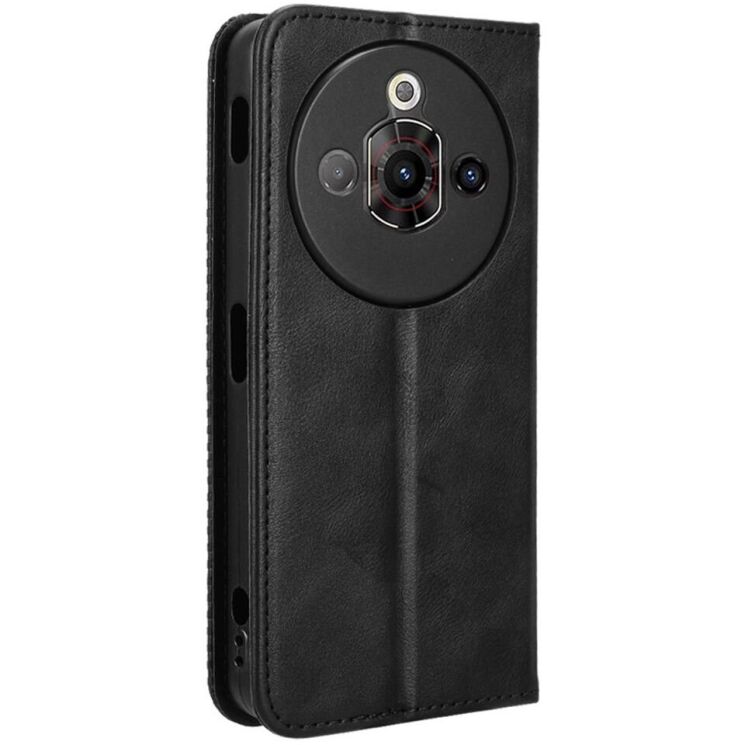 Чохол Deexe Retro Style для ZTE Nubia Focus Pro - Black: фото 6 з 8