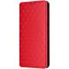 Чохол Deexe Rhombus Book для Motorola Edge 70 - Red (402107R). Фото 7 з 10