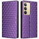 Чехол Deexe Rhombus Book для Realme C75 - Purple (374321V). Фото 1 из 10