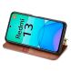 Чехол Deexe Rhombus Book для Xiaomi Redmi 13 - Brown (358902Z). Фото 3 из 9