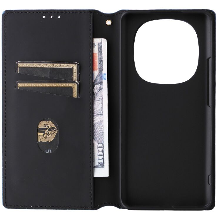 Чехол Deexe Rhombus Book для Xiaomi Redmi Note 15 (4G/5G) / Poco M8 - Brown: фото 3 из 8