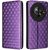 Чехол Deexe Rhombus Book для ZTE Nubia Focus - Purple: фото 1 из 9