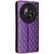Чехол Deexe Rhombus Book для ZTE Nubia Focus - Purple (361519V). Фото 7 из 9