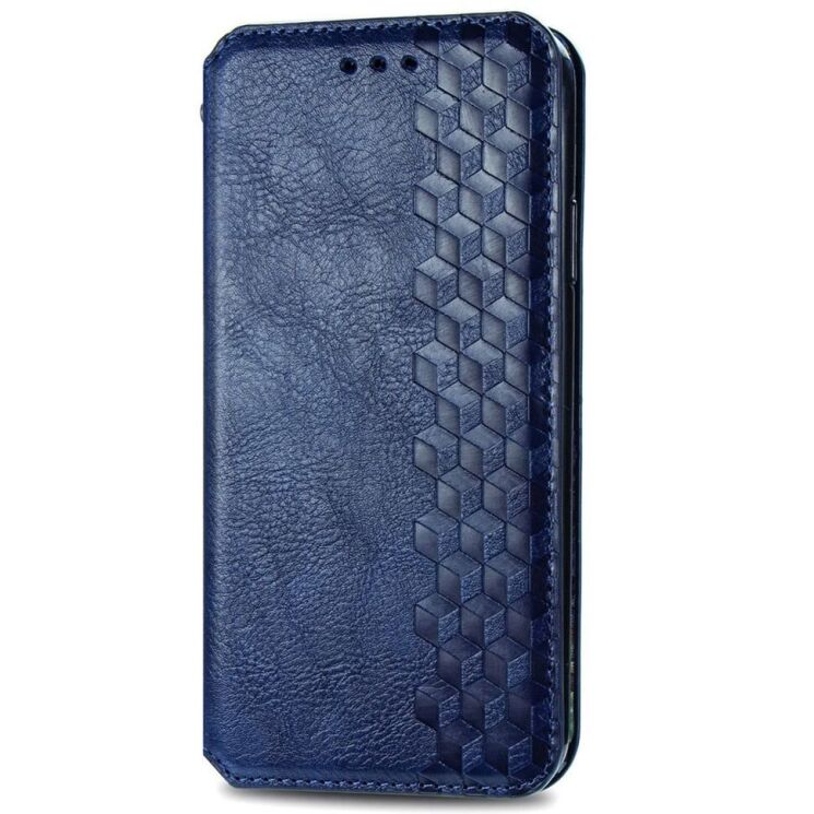 Чехол Deexe Rhombus Wallet для HMD Skyline - Blue: фото 4 из 9
