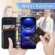 Чехол Deexe Rhombus Wallet для HMD Skyline - Blue (365816L). Фото 8 из 9