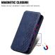 Чехол Deexe Rhombus Wallet для HMD Skyline - Blue (365816L). Фото 7 из 9