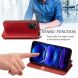 Чехол Deexe Rhombus Wallet для HMD Skyline - Blue (365816L). Фото 9 из 9