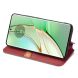 Чехол Deexe Rhombus Wallet для Motorola Moto G75 - Red (367822R). Фото 3 из 6