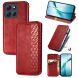 Чохол Deexe Rhombus Wallet для Motorola Moto G86 - Red (383323R). Фото 1 з 8