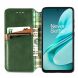 Чехол Deexe Rhombus Wallet для OnePlus Nord N30 SE - Green (355104G). Фото 2 из 6