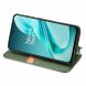 Чехол Deexe Rhombus Wallet для OnePlus Nord N30 SE - Green (355104G). Фото 3 из 6
