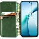 Чехол Deexe Rhombus Wallet для OPPO Reno 15 F/FS - Green (405841G). Фото 2 из 10