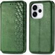 Чехол Deexe Rhombus Wallet для OPPO Reno 15 F/FS - Green (405841G)