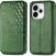 Чехол Deexe Rhombus Wallet для OPPO Reno 15 F/FS - Green: фото 1 из 10