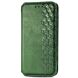 Чехол Deexe Rhombus Wallet для Samsung Galaxy A24 (A245) - Green (322358G). Фото 4 из 6