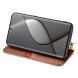 Чехол Deexe Rhombus Wallet для TECNO Spark 20 Pro+ - Brown (351217Z). Фото 3 из 6
