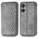 Чехол Deexe Rhombus Wallet для Xiaomi Redmi 13C / Poco C65 - Grey (342562H). Фото 1 из 6