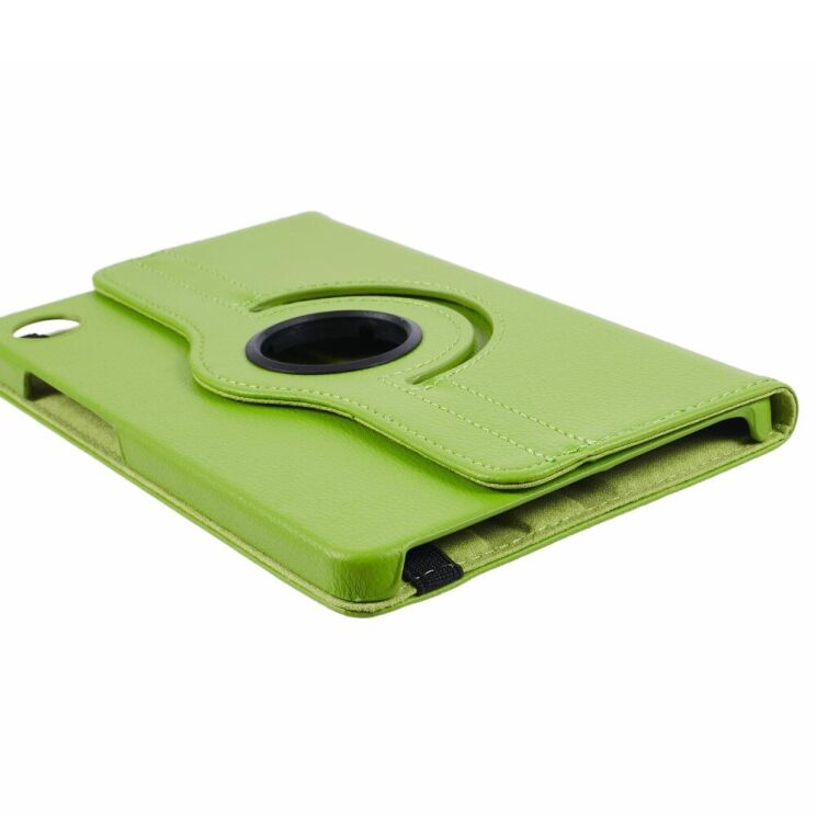 Чехол Deexe Rotation для Samsung Galaxy Tab A9 (X110/115) - Green: фото 10 из 11