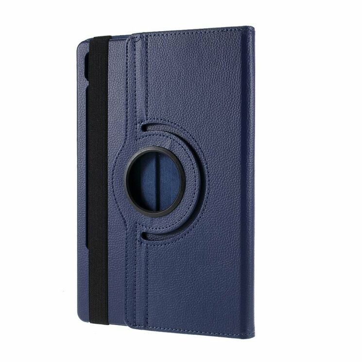 Чохол Deexe Rotation для Samsung Galaxy Tab S6 10.5 - Dark Blue: фото 4 з 11