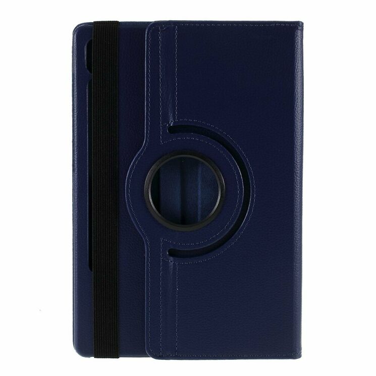 Чохол Deexe Rotation для Samsung Galaxy Tab S6 10.5 - Dark Blue: фото 1 з 11