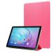 Чехол Deexe Silk Texture для Huawei MatePad T10 / T10s - Rose (258200M). Фото 1 из 7