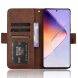 Чехол Deexe Wallet Stand для Infinix Note 40 - Brown (351418Z). Фото 3 из 7