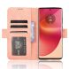 Чехол Deexe Wallet Stand для Motorola Edge 50 Fusion - Pink (354242P). Фото 3 из 7