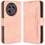 Чехол Deexe Wallet Stand для OnePlus 13R / Ace 5 / Ace 5 Pro - Pink: фото 1 из 7