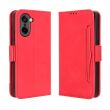 Чохол-книжка з кишеньками Deexe Wallet Stand для OnePlus Nord CE 5 / Ace 5 Racing - Red (387601R)