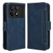 Чехол Deexe Wallet Stand для Xiaomi Poco X6 Pro - Blue (345807L). Фото 1 из 7