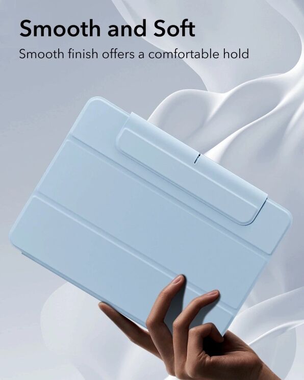 Чехол ESR Rebound Hybrid Case 360 для Apple iPad Air 4 / 5 10.9 (2020/2022) / Air 11 M3/M2 (2025/2024) 4894240194607 - Sky Blue: фото 10 из 10