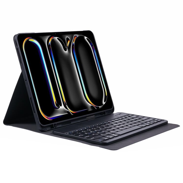 Чехол-клавиатура UniCase Keyboard Cover для Apple iPad Air 13 M3/M2 (2025/2024) - Black: фото 2 из 9