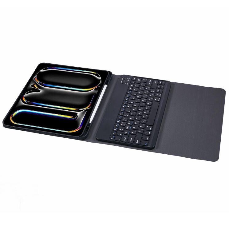 Чехол-клавиатура UniCase Keyboard Cover для Apple iPad Air 13 M3/M2 (2025/2024) - Black: фото 4 из 9