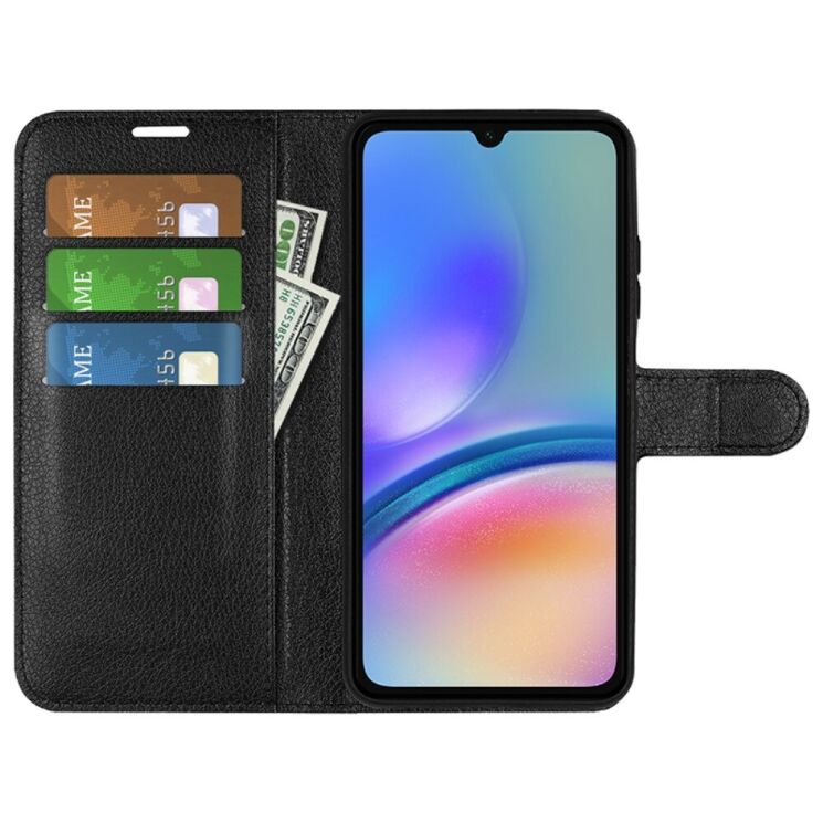 Чехол-книжка Deexe Book Type для Samsung Galaxy A05s (A057) - Black: фото 2 из 6