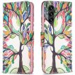 Чехол-книжка Deexe Color Wallet для Samsung Galaxy A16 (A165) - Life Tree (365200D)