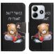 Чохол-книжка Deexe Color Wallet для Xiaomi Redmi Note 14 4G - Bear (373466C). Фото 1 з 5