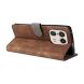 Чехол-книжка Deexe Delta Book для Motorola Edge 50 Ultra - Brown (354001Z). Фото 4 из 7