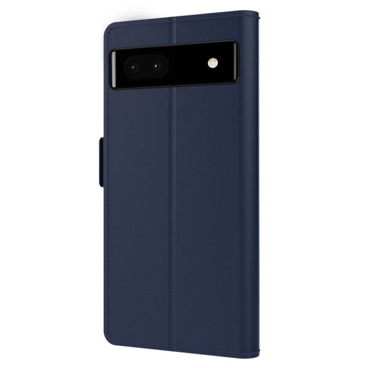 Чехол-книжка Deexe Eclipse Wallet для Google Pixel 6a - Blue: фото 3 из 9