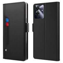 Чехол-книжка Deexe Eclipse Wallet для Realme Note 60 - Black: фото 1 из 10